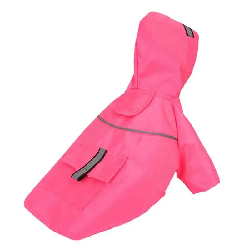pink raincoat