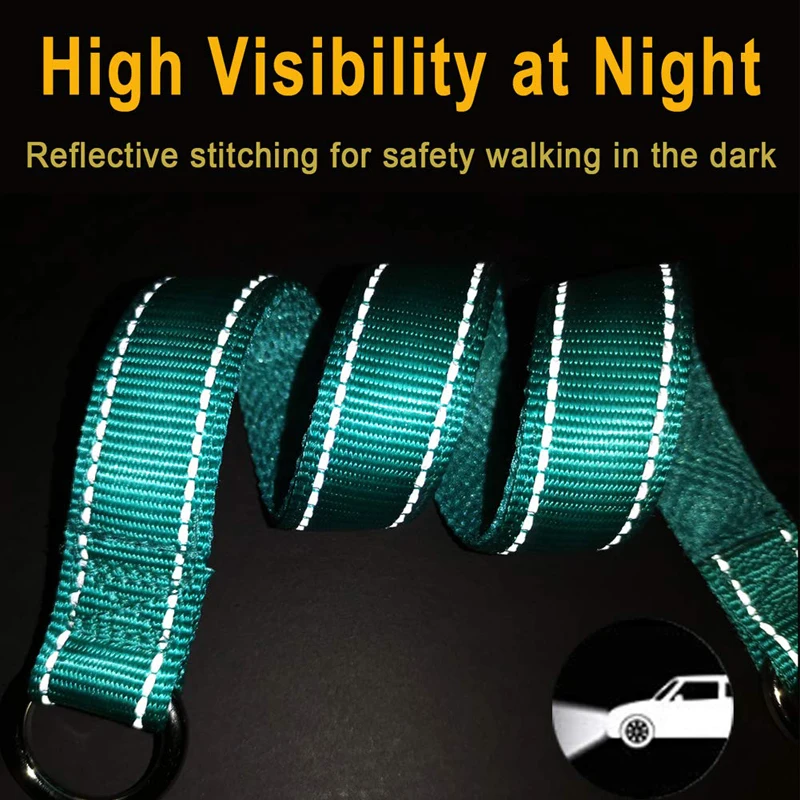 Benepaw-Collar de malla de nailon para perro P, accesorio transpirable, reflectante, suave y cómodo, acolchado, para entrenamiento de cachorros y mascotas, ajustable - imagen 5