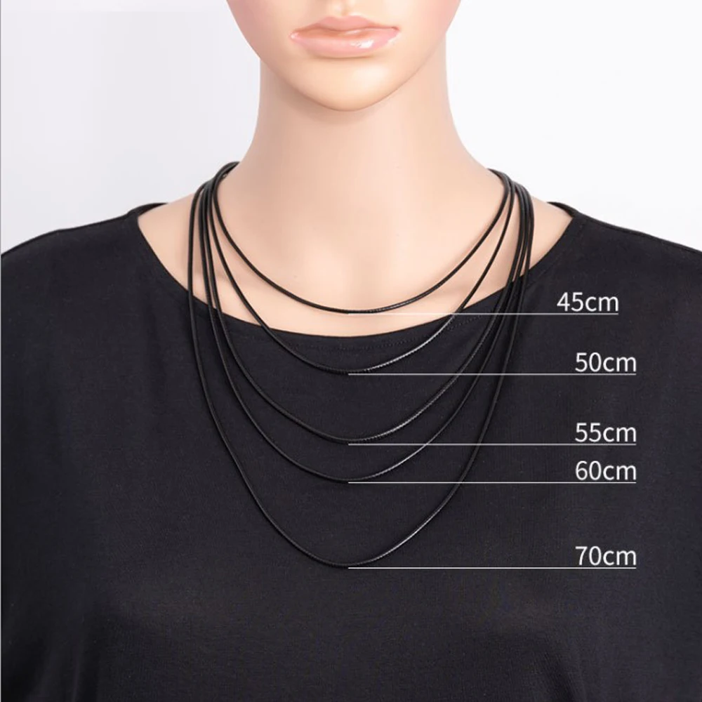 Collar de cuero negro para perros con etiqueta de identificacion - imagen 5