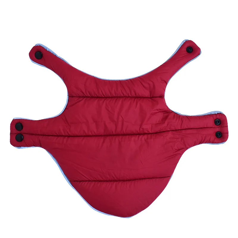 Chaqueta reflectante de invierno para perros grandes, chaleco cálido de lana para mascotas, ropa para perros medianos y grandes, Bulldog Francés, Pug, galgo, ropa para perros - imagen 3