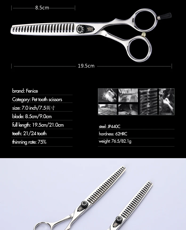 Tijeras Fenice - Comparación
