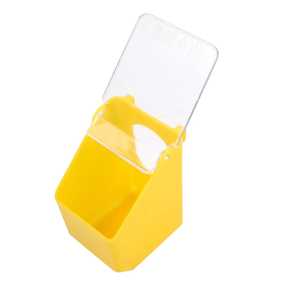 Caja de alimentación colgante para pájaros, alimentador de agua, palomas, loros, codornices, accesorios, suministros para mascotas, 1 unidad - imagen 3