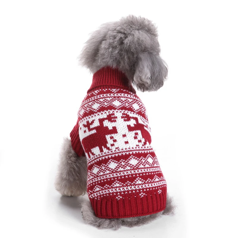 Ropa para cachorros de Navidad invierno otoño