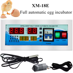 Controlador para incubadora de huevos: temperatura y humedad