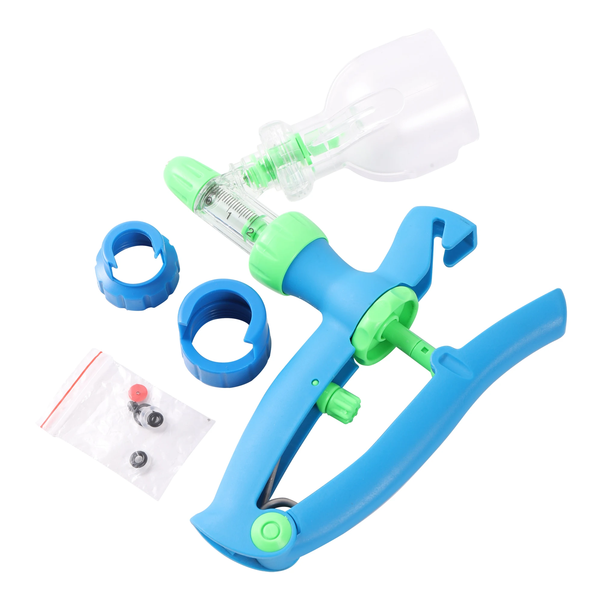 Jeringa de inyección continua veterinaria, inyector automático ajustable para aves de corral, pollo, pato, cerdo, vaca y oveja, 2/5/10ml - imagen 2