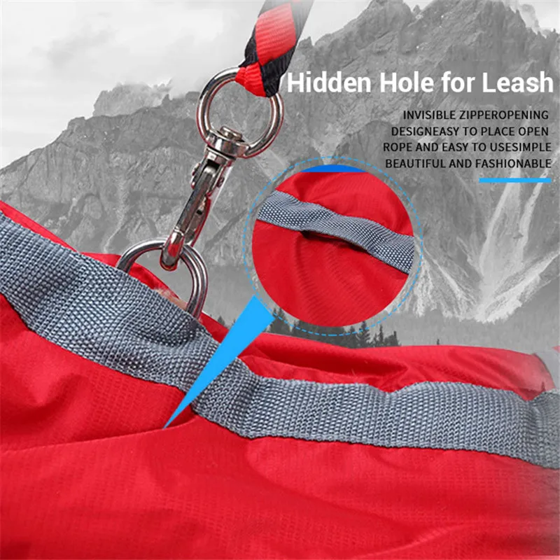 Ropa para perros, chaqueta de invierno para perros para tormentas, impermeable, a prueba de viento, abrigo cálido para perros medianos y grandes, ropa para mascotas, senderismo al aire libre - imagen 3