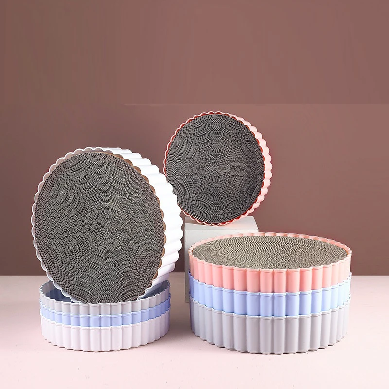 Almohadilla para rascar para gatos, postes para rascar, papel corrugado, rascador de uñas, juguetes para mascotas - imagen 4