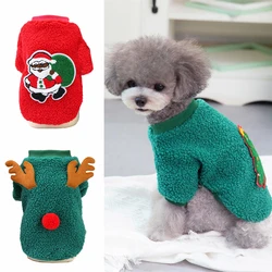 Jersey navideño para perros Yorkshire y Poodle – Ropa de invierno festiva