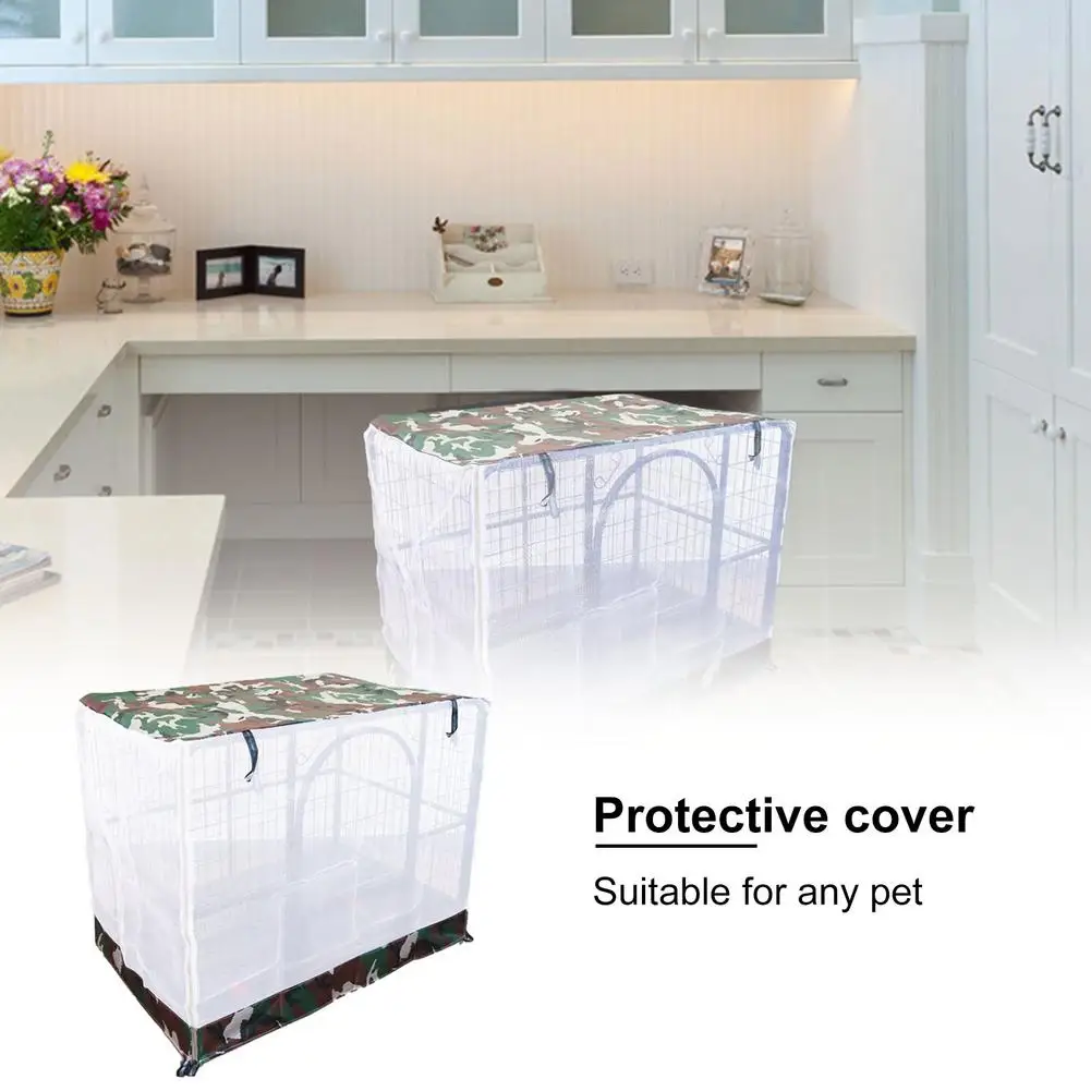 Mosquitera para casa de perro, jaula para perros pequeños, red para gatos, perrera exterior, mascotas, cachorros, insectos voladores, tiendas de red - imagen 4