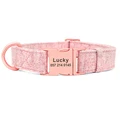 Pink collar no bow