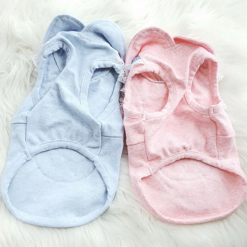 Chaleco a cuadros de lujo con capucha para perros pequeños, solapa rosa y azul, ropa elegante de manga corta para perros, camisa para cachorros y gatos, ropa para Chihuahua XL - imagen 2