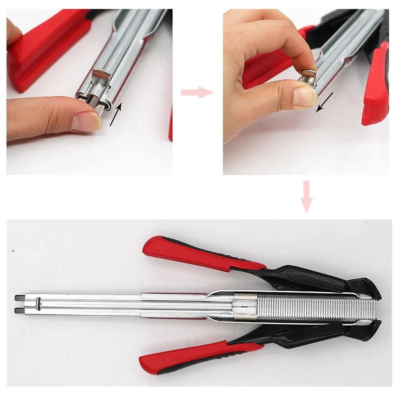 Abrazadera de instalación de jaula para animales y clavos tipo C, abrazadera para jaula de animales, pollo, cerdo, pájaro, jaula para mascotas, accesorios, equipo de instalación - imagen 4