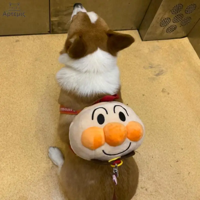 Mochilas para perros pequeños, bonitas mochilas para mascotas con pan, peluches, Corgi, mochilas para salir, cuerda de tracción, accesorios para perros - imagen 2