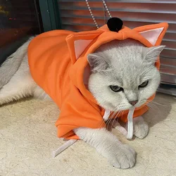 Jersey con capucha para perros y gatos