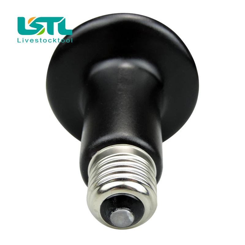 Lámpara de calor E27 para reptiles y mascotas, lámpara de calefacción de cerámica por infrarrojos, 220V, Mini bombilla de emisor de calor, 25W, 50W, 75W, 100W, 150W, 200W - imagen 4