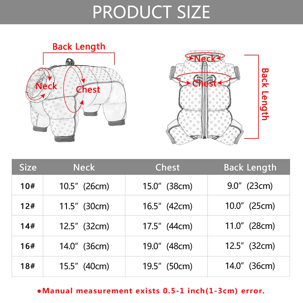 Ropa invierno mascotas - Perro modelo usando chaqueta talla M