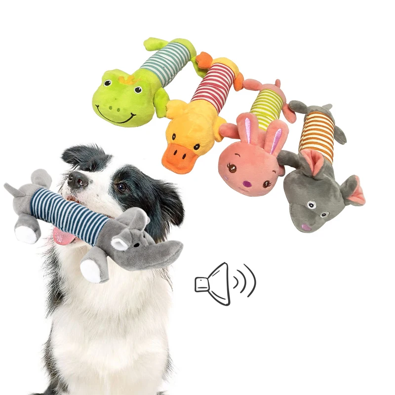 Juguetes De felpa para perro y gato, mordedor de felpa suave para perros de raza pequeña, Molar, ideal para Bulldog Francés