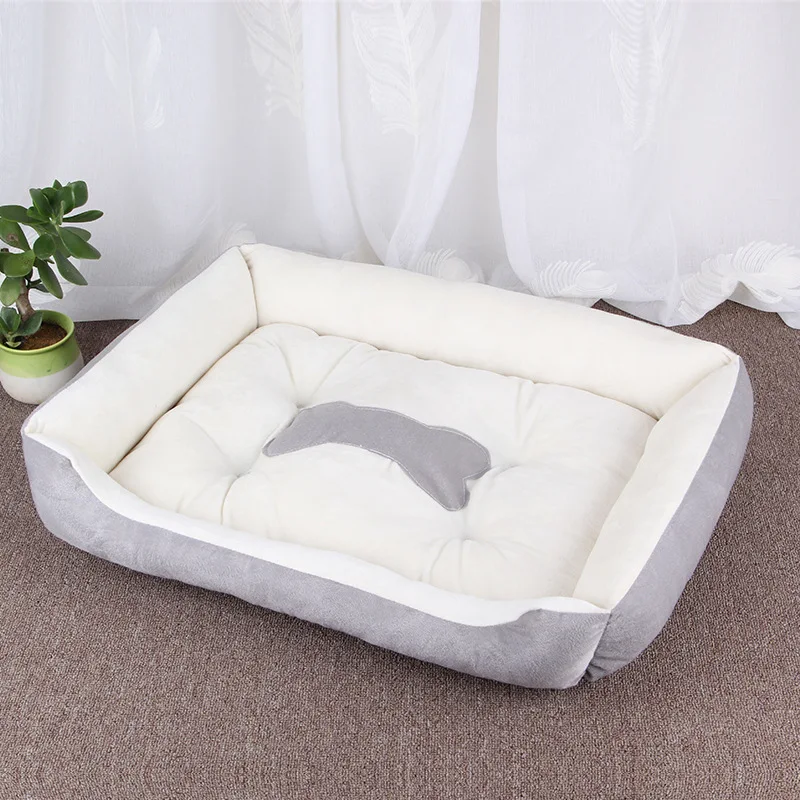 Cama antideslizante de hueso para mascotas, para perros pequeños, medianos y grandes, cálido para invierno, cojín para perros grandes, Bulldog, gato, mascotas, camas legowisko dla psa - imagen 5