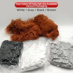 Cabeza de perro para practicar peluquería – Pelo sintético