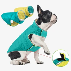 Impermeable reversible para perros pequeños y medianos