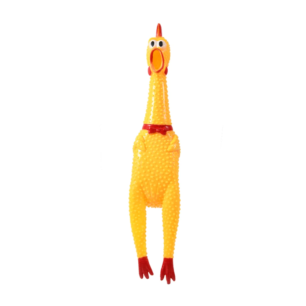 Snailhouse-pollo chillón para mascotas, juguete de goma de seguridad para perros, juguetes para morder, 2021 - imagen 4