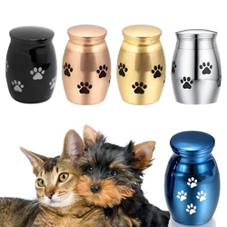 Urna de cremación para mascotas – Contenedor cenizas aceroinoxidable