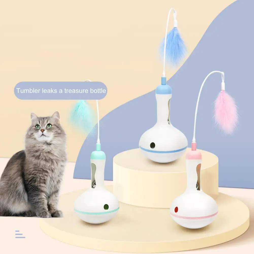 Juguete para gatos que filtra comida, juguete para gatos, vaso de interacción para mascotas - imagen 3