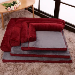 Sofá cama y cojín lavable antihumedad para perros y gatos