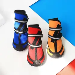 Botas impermeables para perros con suela reflectante