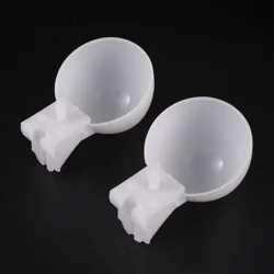 Bebedero y comedero colgante para pájaros y palomas con taza