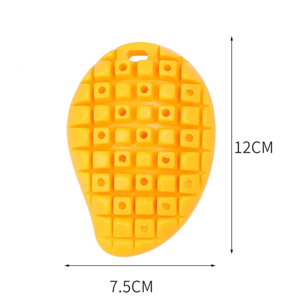 Juguetes molares para perros con forma de Mango, cepillo de dientes para cachorros, accesorios para perros, palo de cepillado para gatos, juguete interactivo para masticar dientes limpios - imagen 5