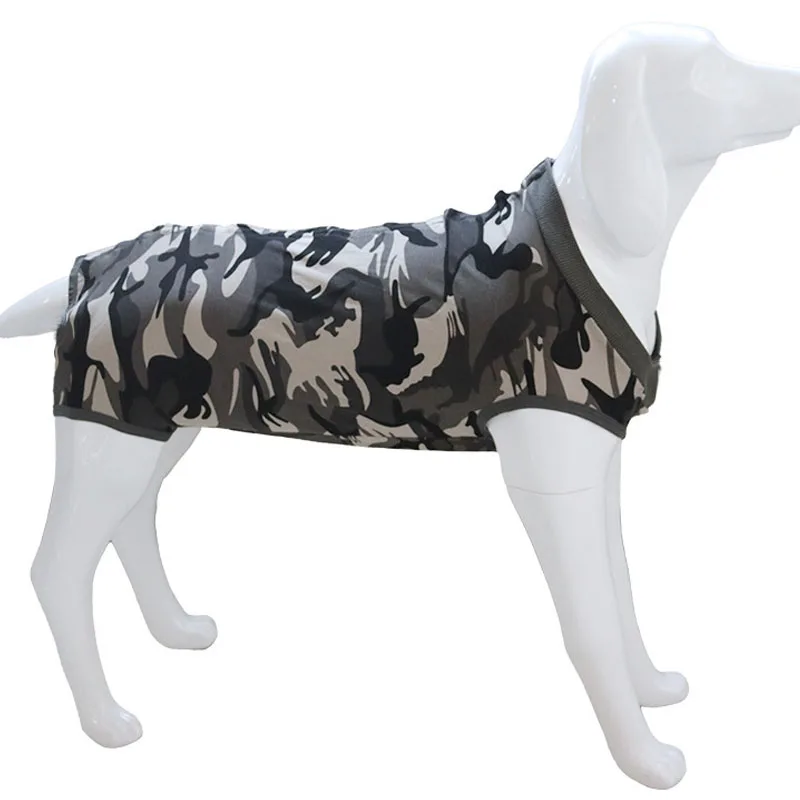 Ropa para perros, mono, pijamas, tira de camuflaje, monos envueltos para el vientre, mono, bata quirúrgica, chándal para niñas, ropa XS-3XL - imagen 5