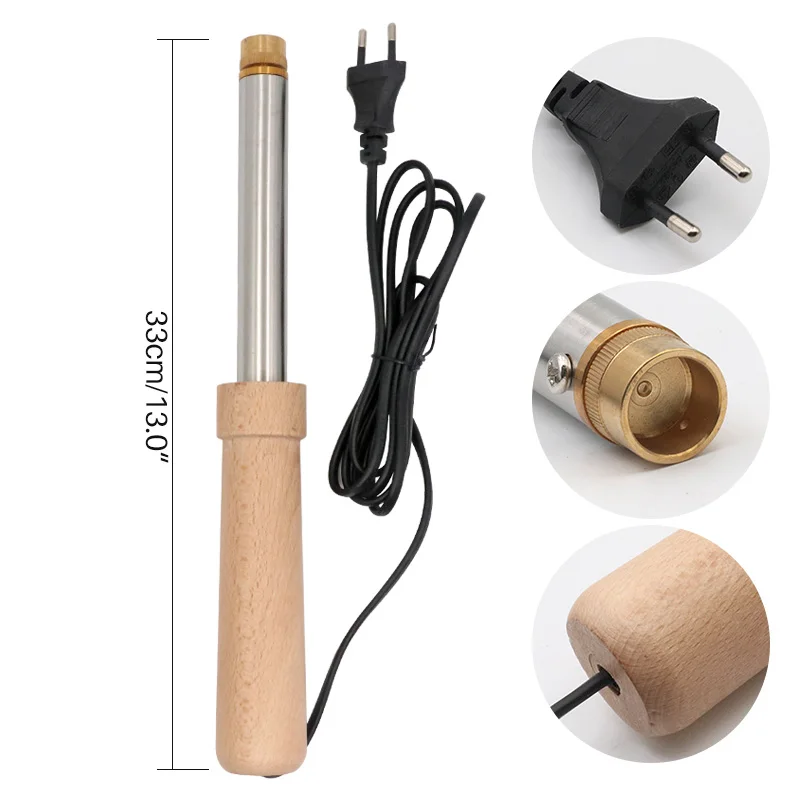 Dispositivo de cuerno de ganado eléctrico, Dehorner sin sangre para pantorrillas de vaca, eliminación de cordero, ángulo de calentamiento, cabeza de cobre, equipo para animales de granja - imagen 3