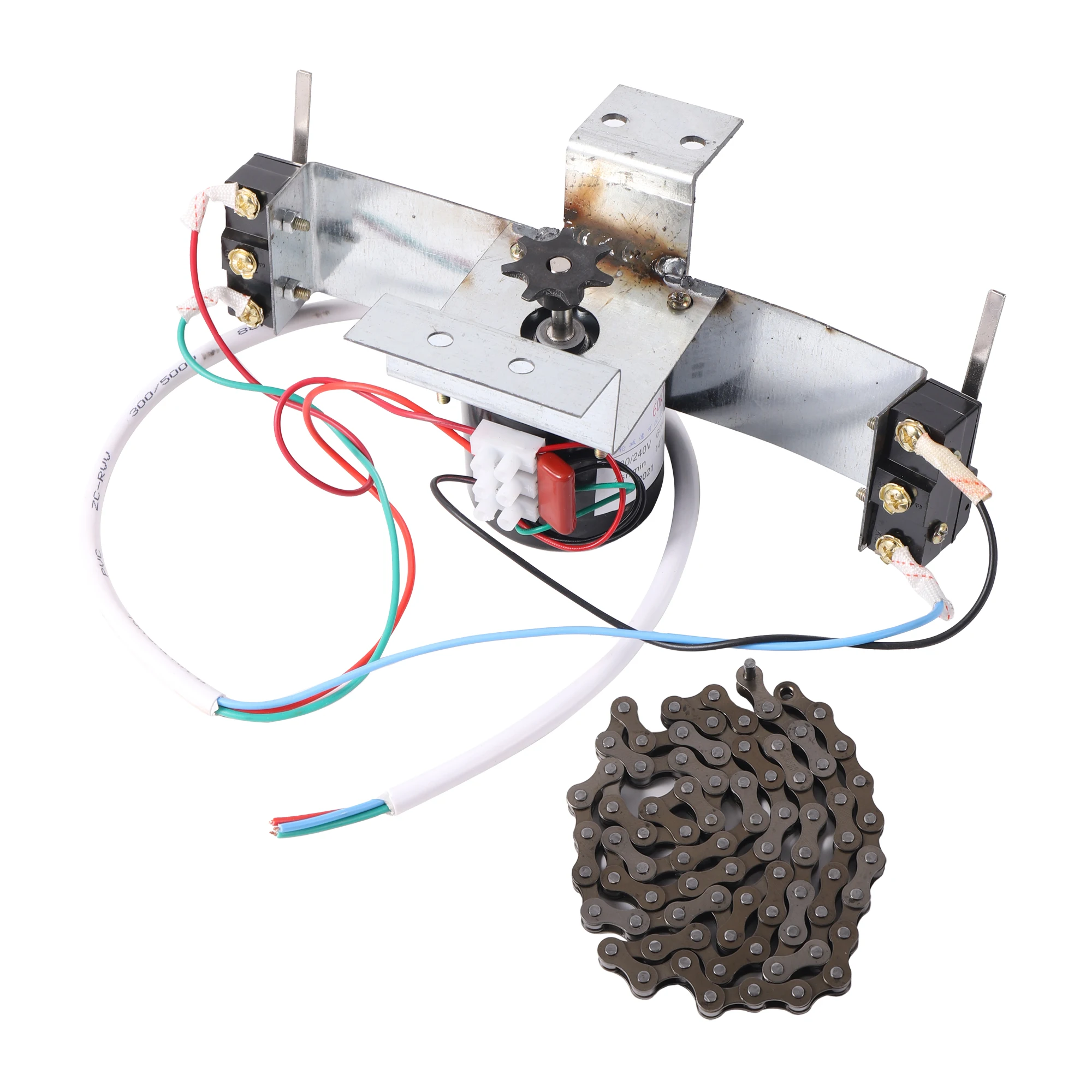 Sistema automático de torneado de huevos, incubadora de cadena de 220V/110V, 100CM, Motor Industrial de huevos densos con giro, 1 unidad - imagen 3