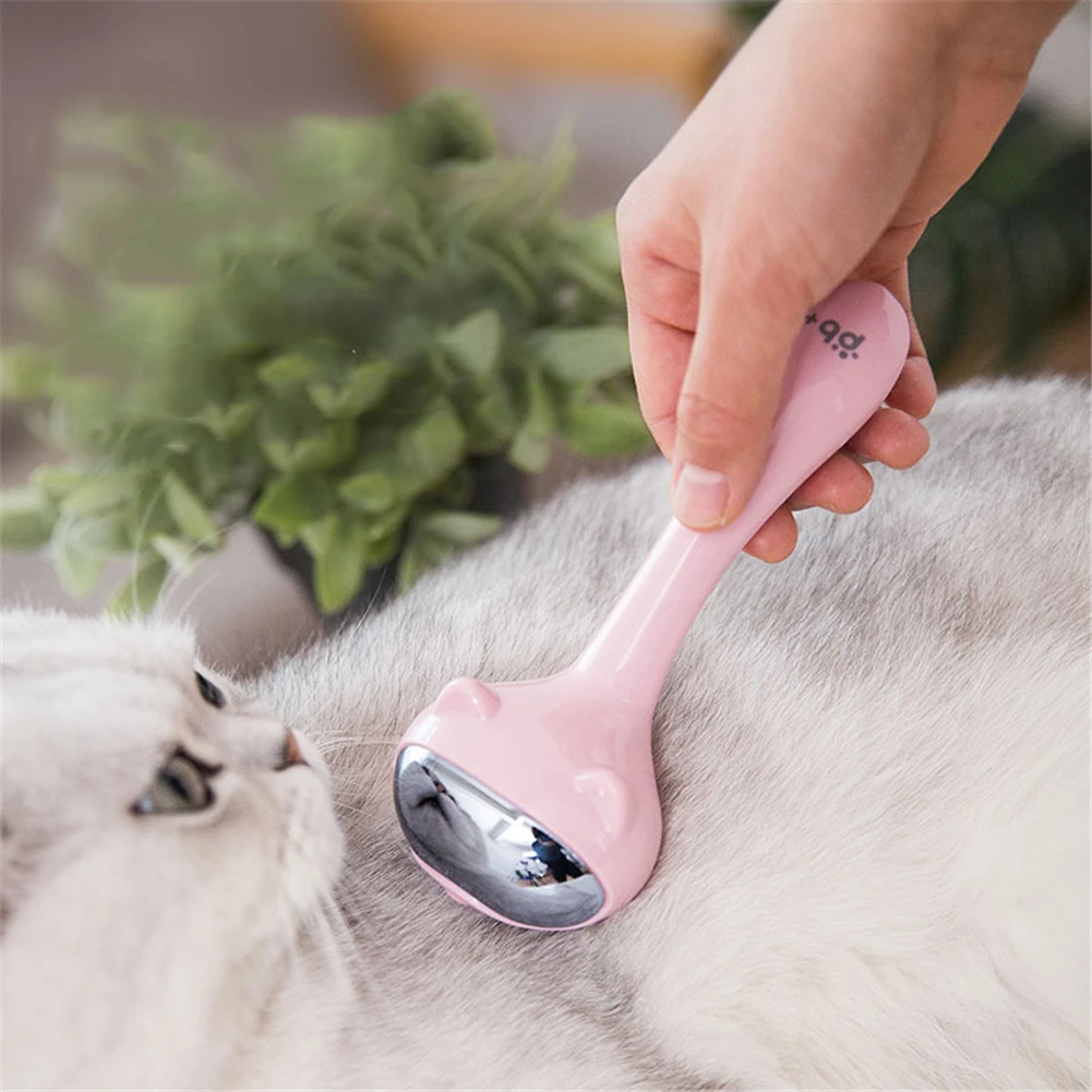 Peine de belleza multiusos para perros y gatos, cepillo de depilación para perros, recortador de pelo, herramientas de aseo para Deshedding - imagen 5
