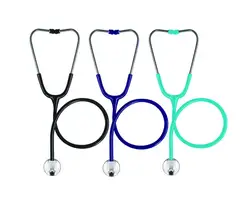 Estetoscopio veterinario para gatos y perros, auscultación cardíaca