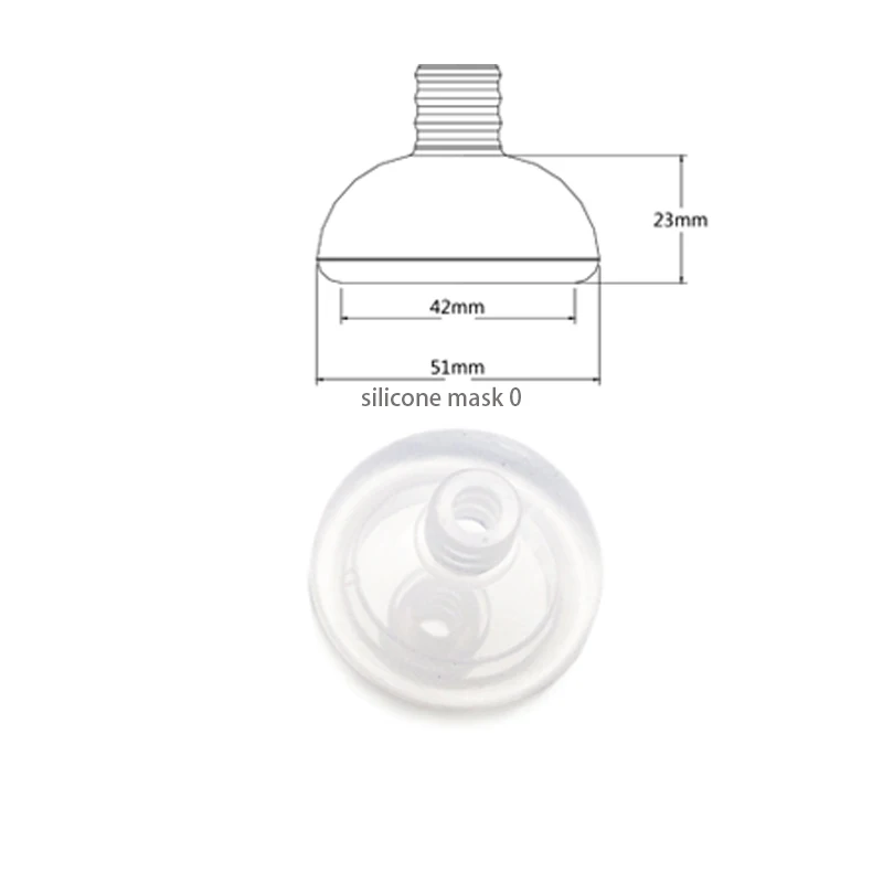 Canack-espaciador de perro, inhalador de animales, cámara de Aerosol con máscara de silicona - imagen 4