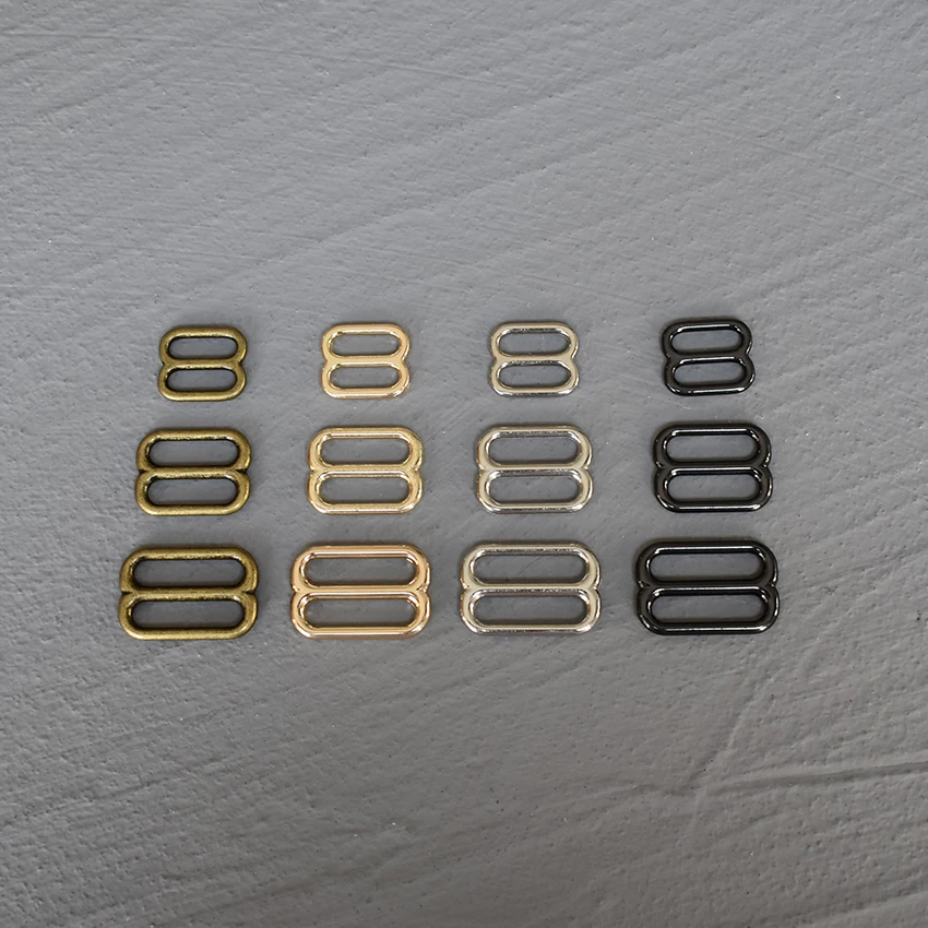 Accesorios de Metal de 15mm/20mm/25mm, correa para bolso de hombro de cuero, cinturón Web, ajuste rectangular, hebilla deslizante, 1 Uds. - imagen 5