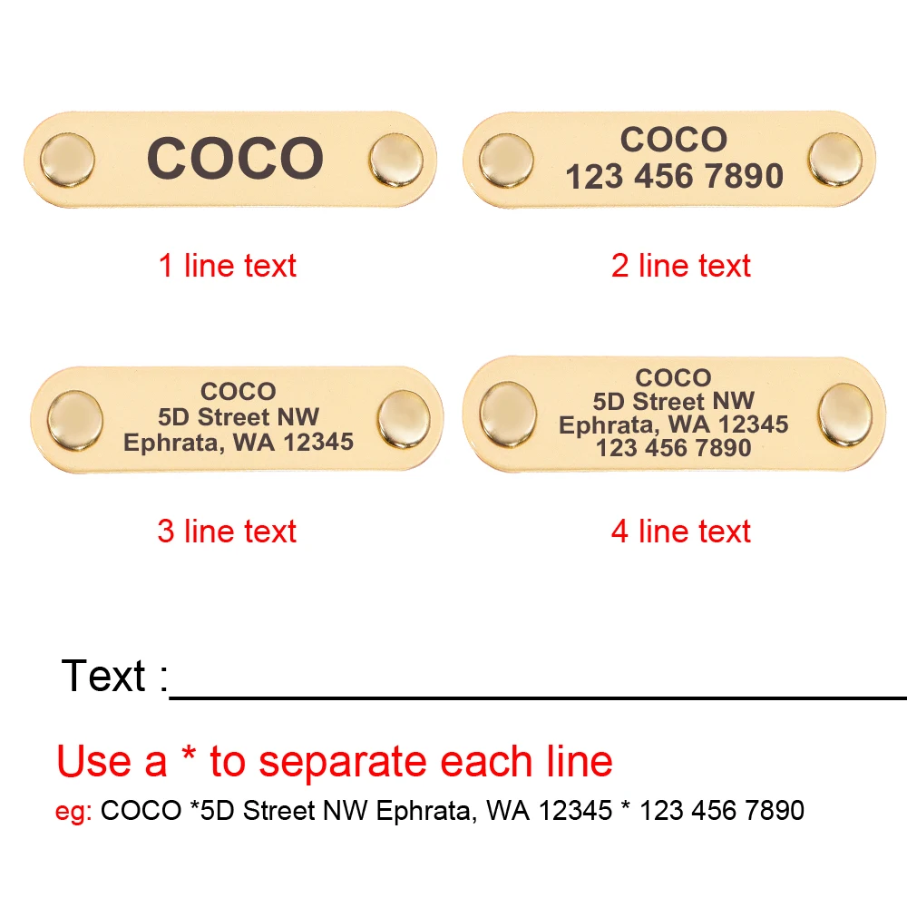 Collar de perro personalizado de cuero suave, Collar de cachorro personalizado, collares Pitbull estampados, productos para mascotas para perros pequeños, medianos y grandes - imagen 4