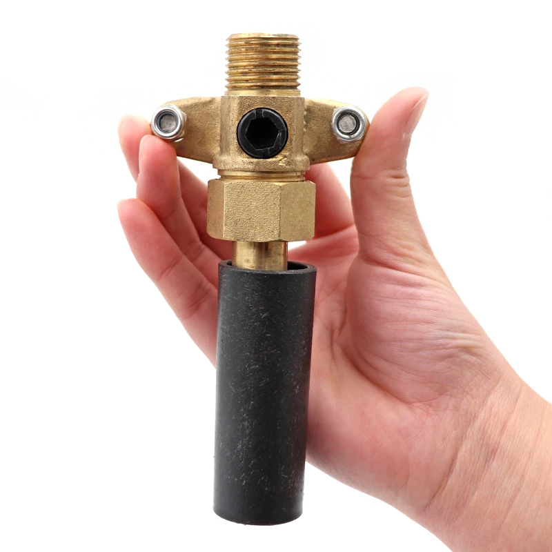 Válvula automática para cuenco de agua para ovejas, válvula de plástico de cobre para ganado, cerdo y cabra, accesorios para beber - imagen 5