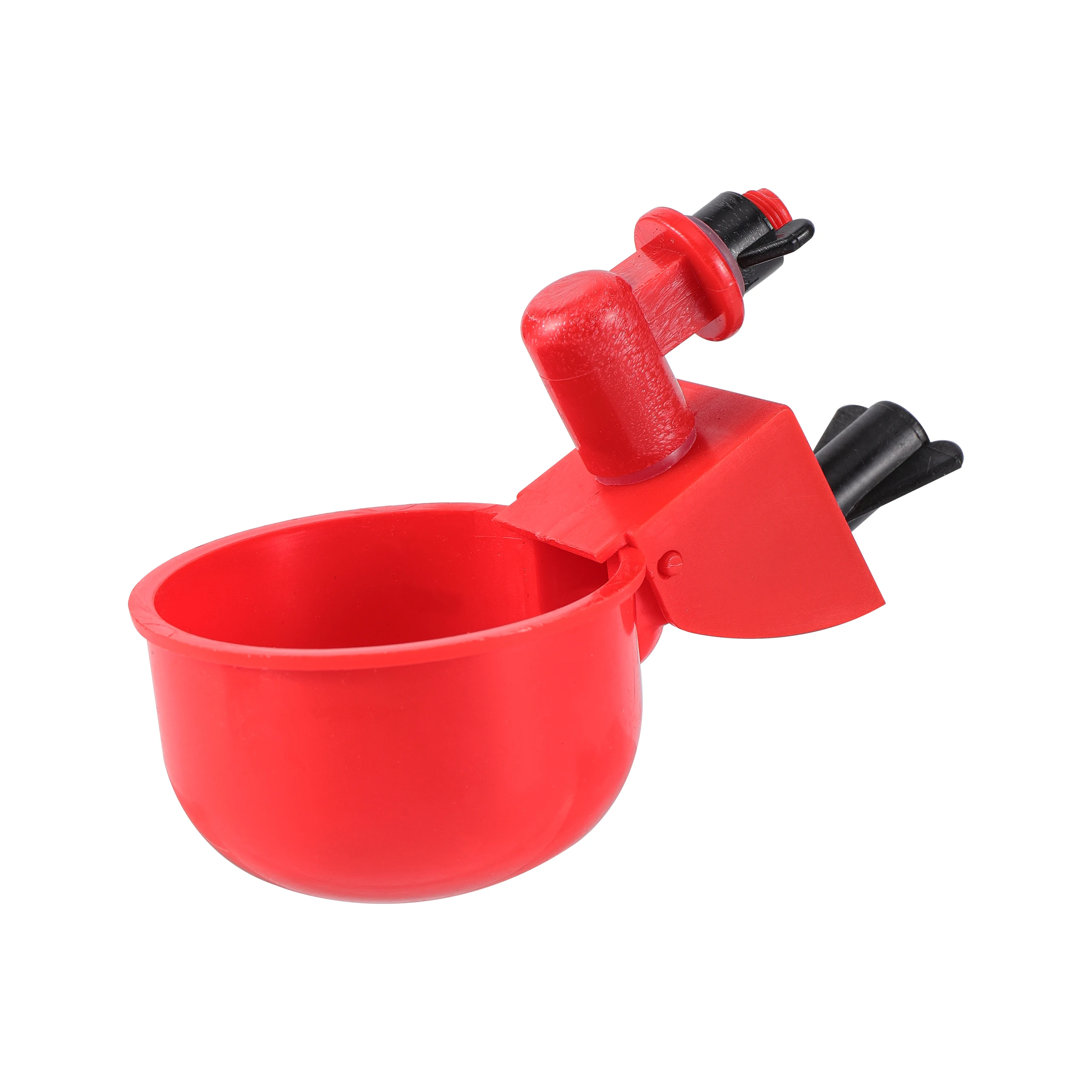Cuenco para beber de pollo y pato, cuenco de agua potable automático colgante para aves de corral, herramientas prácticas y prácticas para alimentación potable de granja, 5 uds. - imagen 3