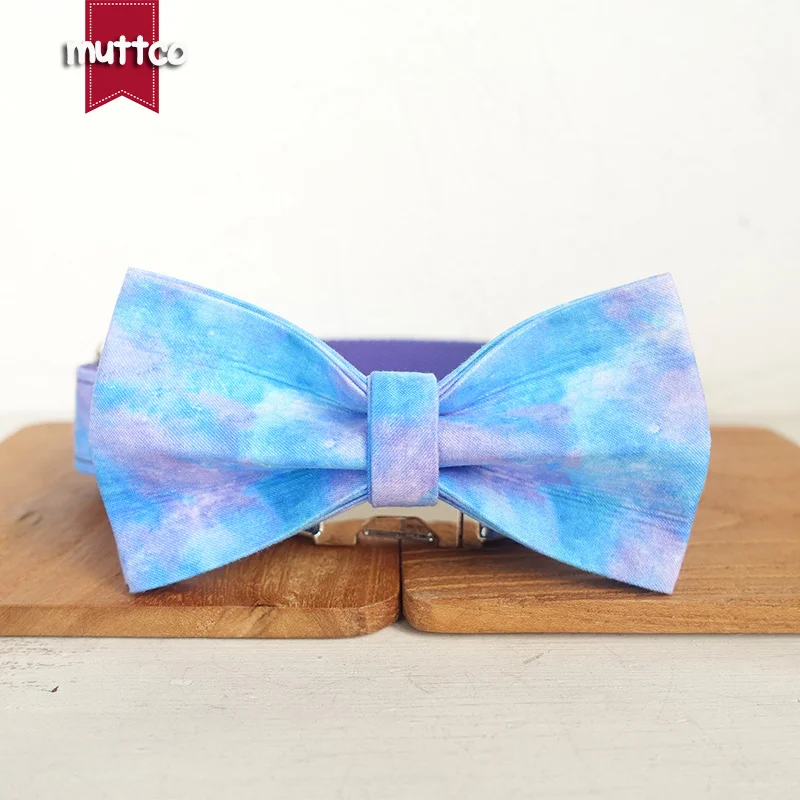 MUTTCO Collar de perro grabado entrenamiento para caminar correa de perro nombre de perro personalizado EL COSMIC SKY entrenamiento de seguridad UDC087 - imagen 4