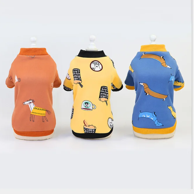 Ropa de invierno para perros pequeños y gatos, suéter para mascotas, chaqueta cálida con capucha, a la moda - imagen 4