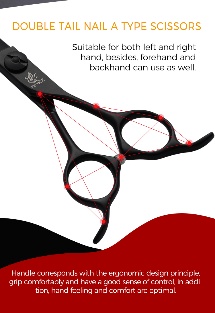 Fenice Tijeras - Versatilidad en diferentes tipos de pelaje