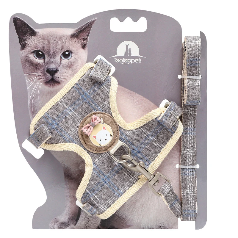 Correa para Collar desmontable para gatos y gatitos, accesorio para el pecho, extraíble, para todas las mascotas - imagen 3