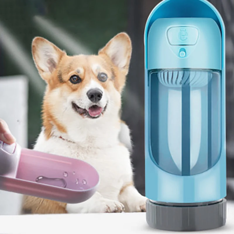 Bebedero portátil para perros y gatos, botella de agua controlable para cachorros pequeños, suministros para mascotas, accesorios - imagen 2
