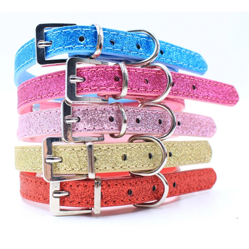 Collar personalizado para perro y gato, letras personalizadas con nombre, diamantes de imitación, collares pequeños ajustables para cachorros, dijes para Chihuahua Yorkshire - imagen 3