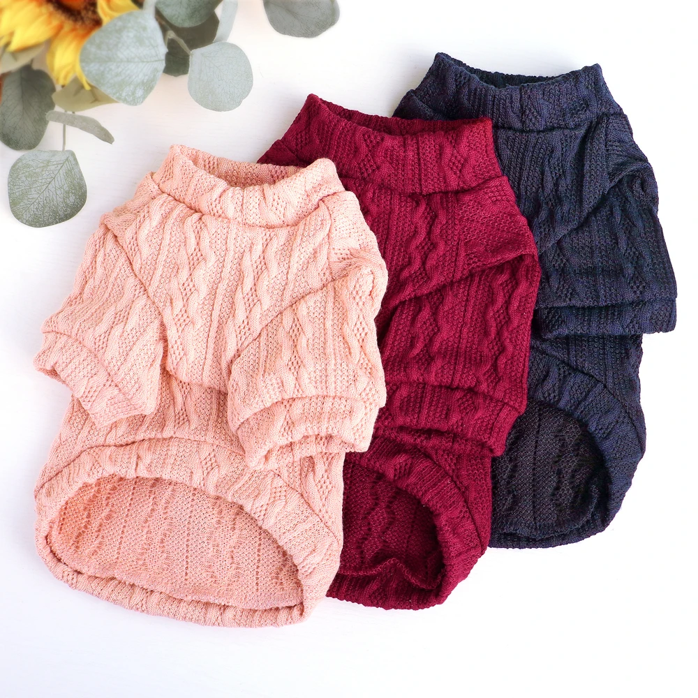 Suéter Punto Capucha Mascotas Gatos Cachorros Perros Pequeños - imagen 2