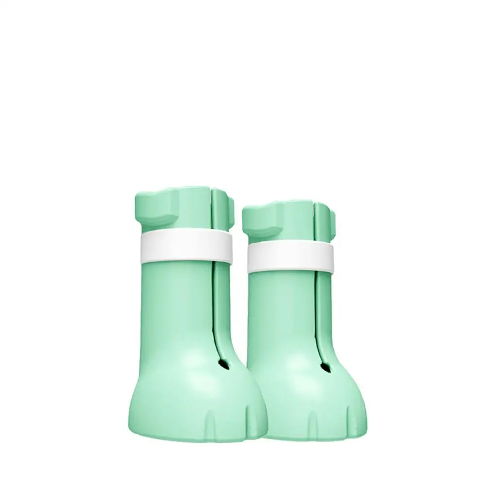Botas antiarañazos para gatos, Protector de silicona ajustable para mascotas, zapatos suaves para lavar el baño - imagen 2