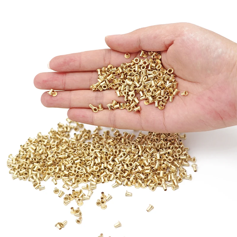 1100 Uds colmena de abeja Apicultura ojos de cobre agujero de roscado nido caja Nest Foudation ojos de cobre herramientas de apicultura - imagen 3